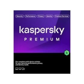 Kaspersky Premium (équivalent à Total Security) - 5 Postes / 1 an