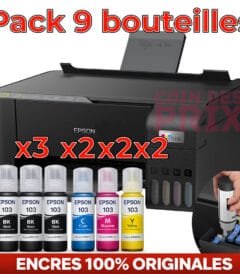 L3250 + 9 bouteilles