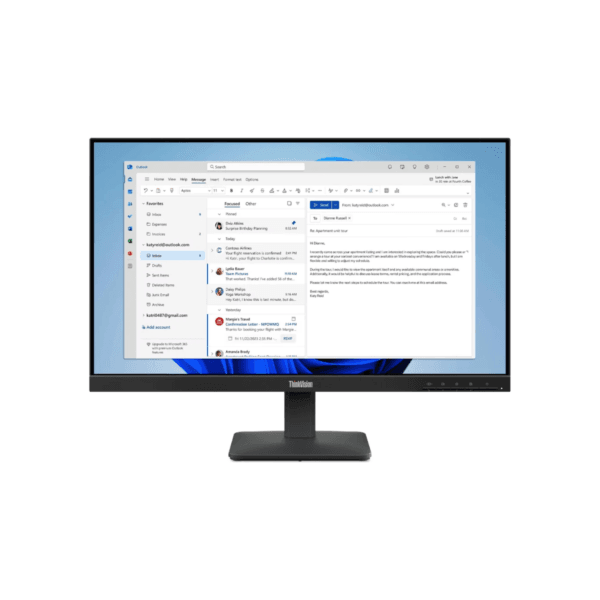 Écran Plat 24" Lenovo ThinkVision S24-4e