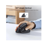 Souris sans fil Ugreen Vertical M571 2.4GHz - Noir – Image 2