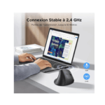 Souris sans fil Ugreen Vertical M571 2.4GHz - Noir – Image 3