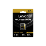 Carte mémoire SD LEXAR 2000X 64GB UHS-II 300MBs 260MBs – Image 4