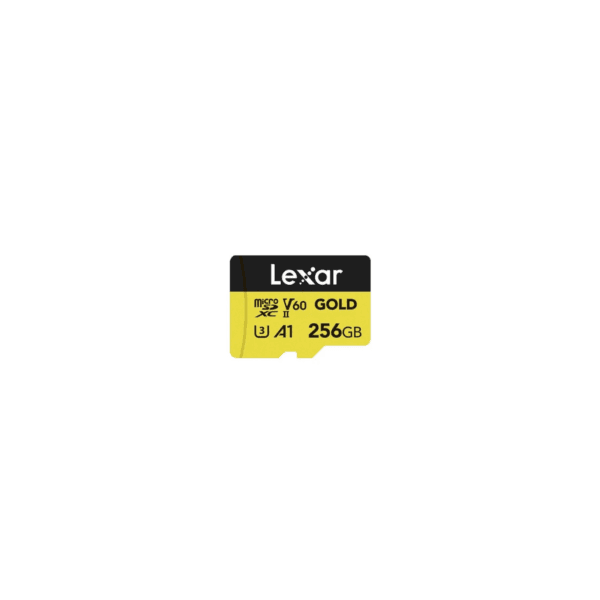 Carte microSD Lexar Professional GOLD microSDXC UHS-II 256 Go 280MBs