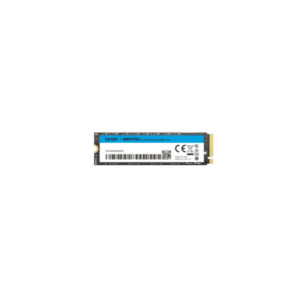 Disque SSD interne Lexar NM610 PRO 500 Go M.2 2280 PCIe Gen3 x4 NVMe
